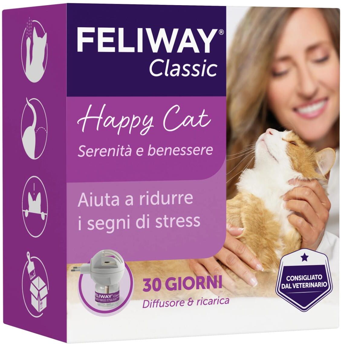 Feliway Classic Starter Kit Diffusore + Ricarica 48ML STARTER KIT