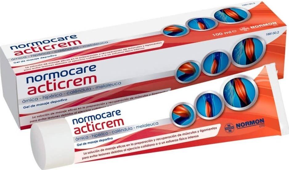 Normocare Acticrem Gel Masaje 100ml