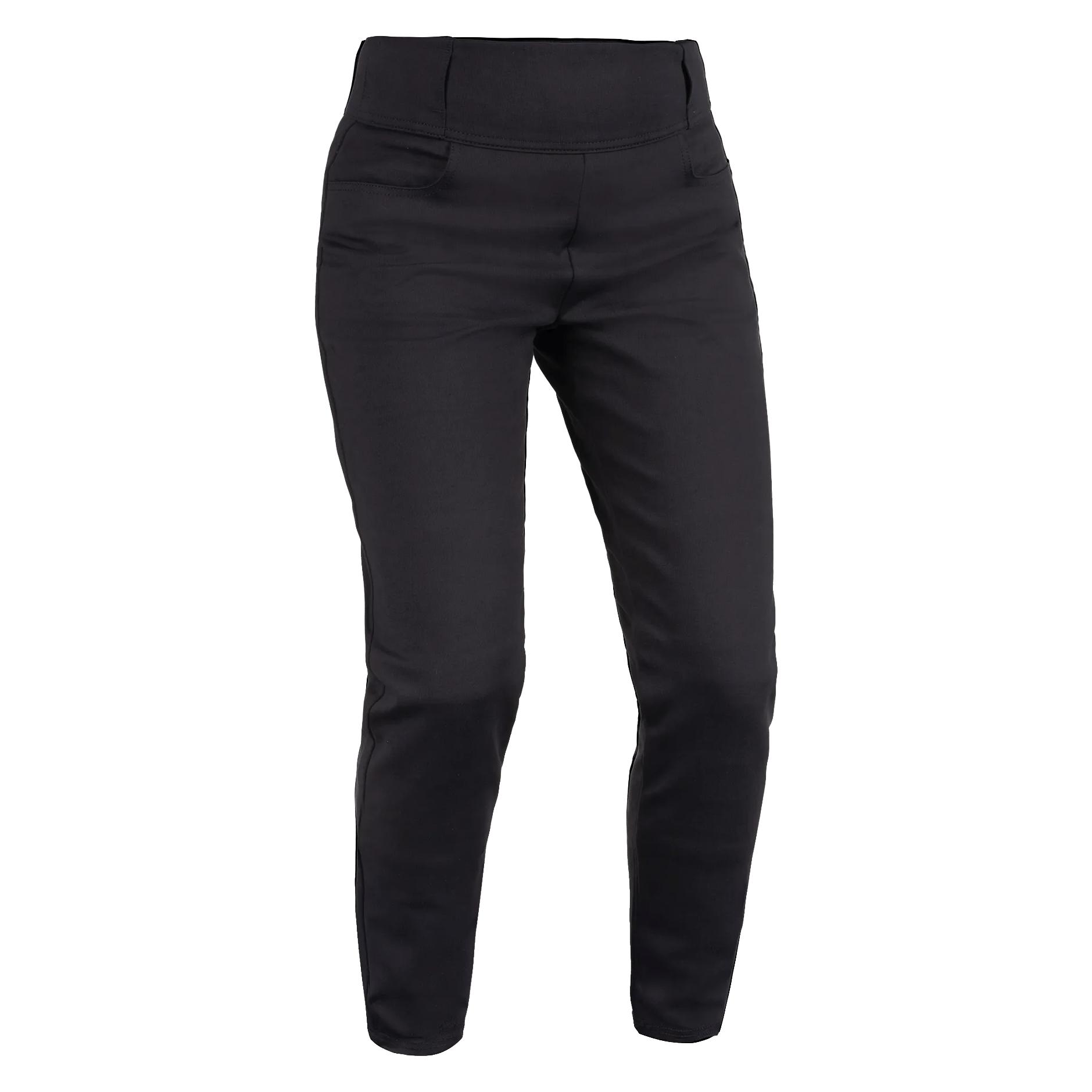 Oxford Damen Super Leggings 3.0 Verstärkte CE A Motorrad-Leggings, Schwarz, Lang, 16 (Damen, Langgrössen, 46) (TW269201L16)