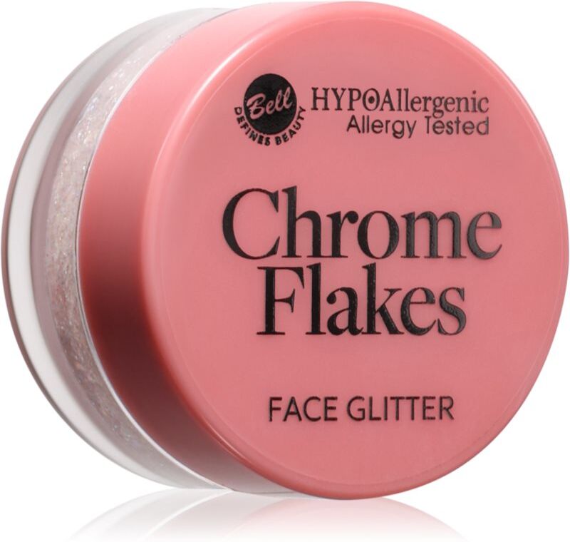 Bell HYPOallergenic Chrome Flakes glitters for the face 5 g