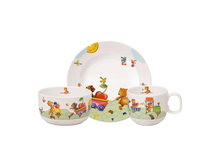 Villeroy & Boch Service pour enfants Hungry as a Bear 3 pièces
