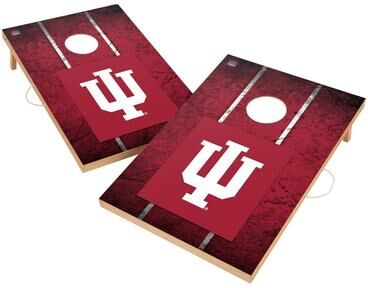 Skip's Garage Vintage Indiana University Hoosiers 2x4 Tailgate Cornhole Boards