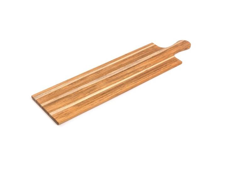 TEAKHAUS Teak Antipasti Platte mit Griff, 78.7x19.6x1.3 cm - Material: Teakholz massiv - 246