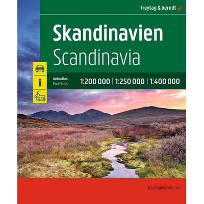 freytag & berndt Autoatlas Skandinavien 1:200.000, Gebundene Ausgabe von , KOMPASS Freytag & Berndt, 978-3-7079-2503-6
