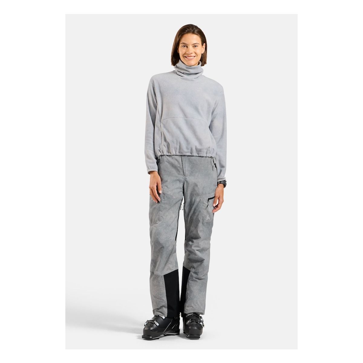 Odlo The Odlo x POW Collective Voices Turtleneck Mid Layer odlo silver grey (10350) XS 543011-10350-XS