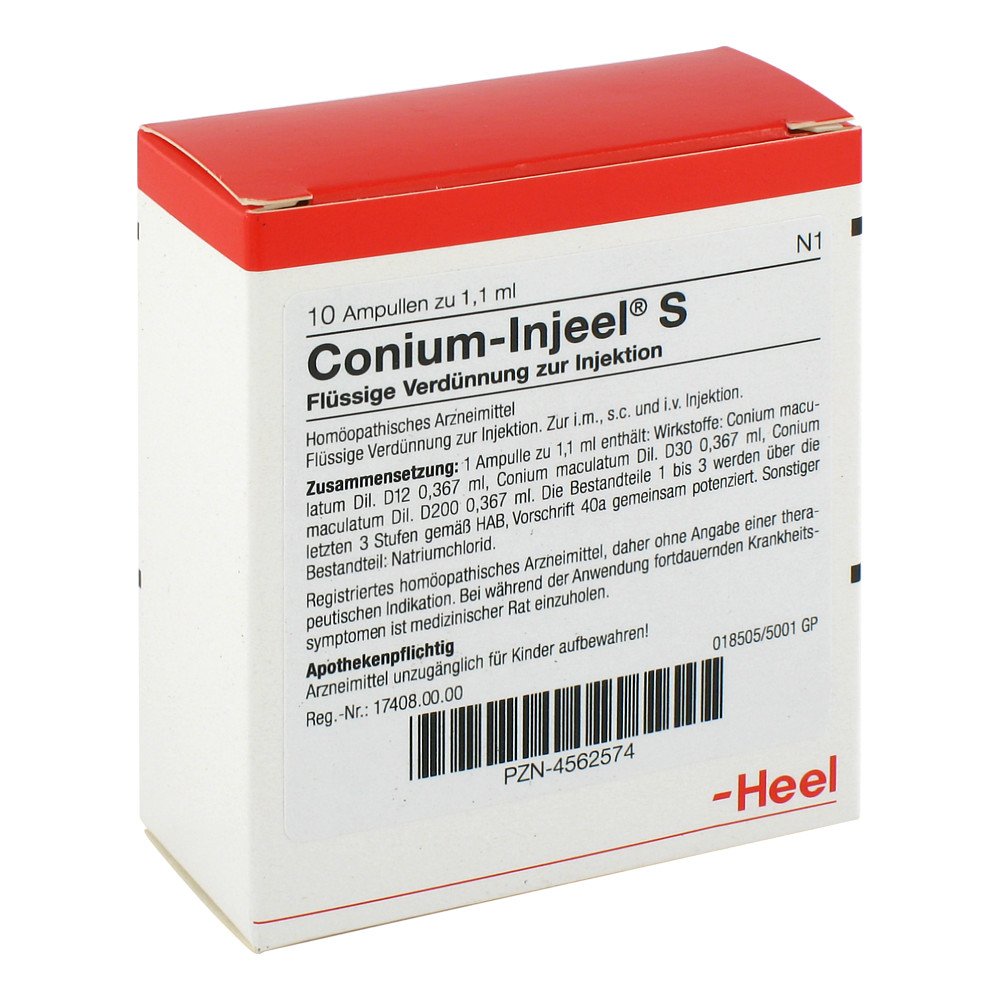 Biologische Heilmittel Heel GmbH Conium Injeel S Ampullen 04562574