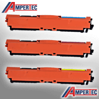 3 Ampertec Toner ersetzt HP CF341A 126A Multipack CMY LT2058/KIT1