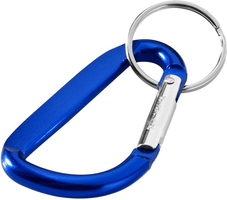 Porte-clés mousqueton Timor bleu