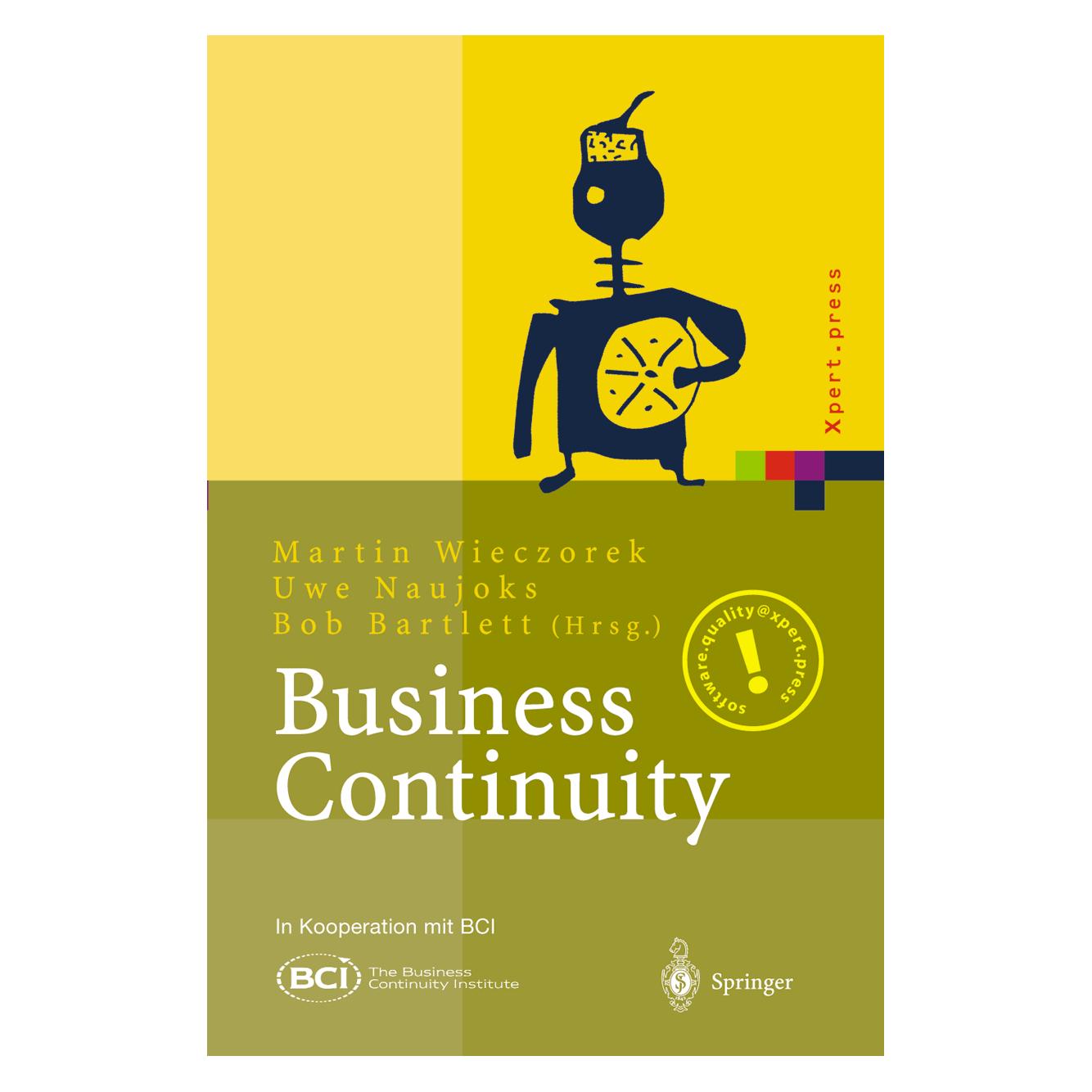 Springer Business Continuity (Deutsch, Softcover, Bob Bartlett, Martin Wieczorek, Uwe Naujoks) (55561449)