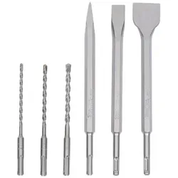 SDS+ Bohrer/Meissel-Set 6tlg