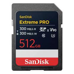 SanDisk Extreme Pro microSDXC-Karte 512 GB UHS-II U3, Class 10 Staubresistent SDSDXDM-512G-GN4IN