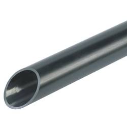 Fränkische Rohrwerke 22610040 Rohr 3 m Schwarz 3 m