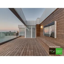 MOSO® Bambus Terrassendielen, 20x208 mm, Bamboo X-treme®, fein/gebürstet, geölt mit Woca