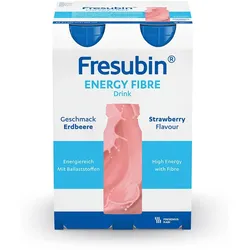 Fresubin Energy Fibre Trinknahrung Erdbeere 4X200 ml