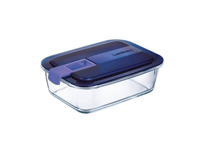 Boîte rectangulaire bleue 122cl