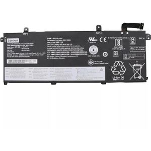 Lenovo Laptop-Akku 5B10W51826, 11,52V, 4345 mAh, Li-Ionen, ThinkPad L13 Yoga G3 / P14s G1, G2 / T14 G1, G2