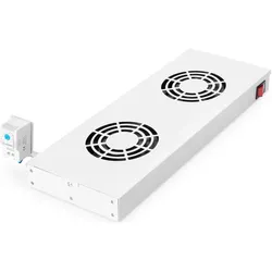 Digitus Einschubbelüftungseinheit DN-19 FAN-2-HO, Serverschrank Zubehör, Grau