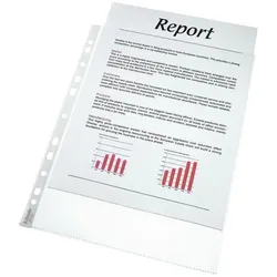 Esselte Prospekthülle »Standard« A4 glasklar - 100 Stück transparent, 23x30.2 cm