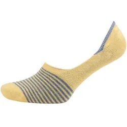 Amanda Christensen True Stripe Invisible Sock Gelb Gr 43/44