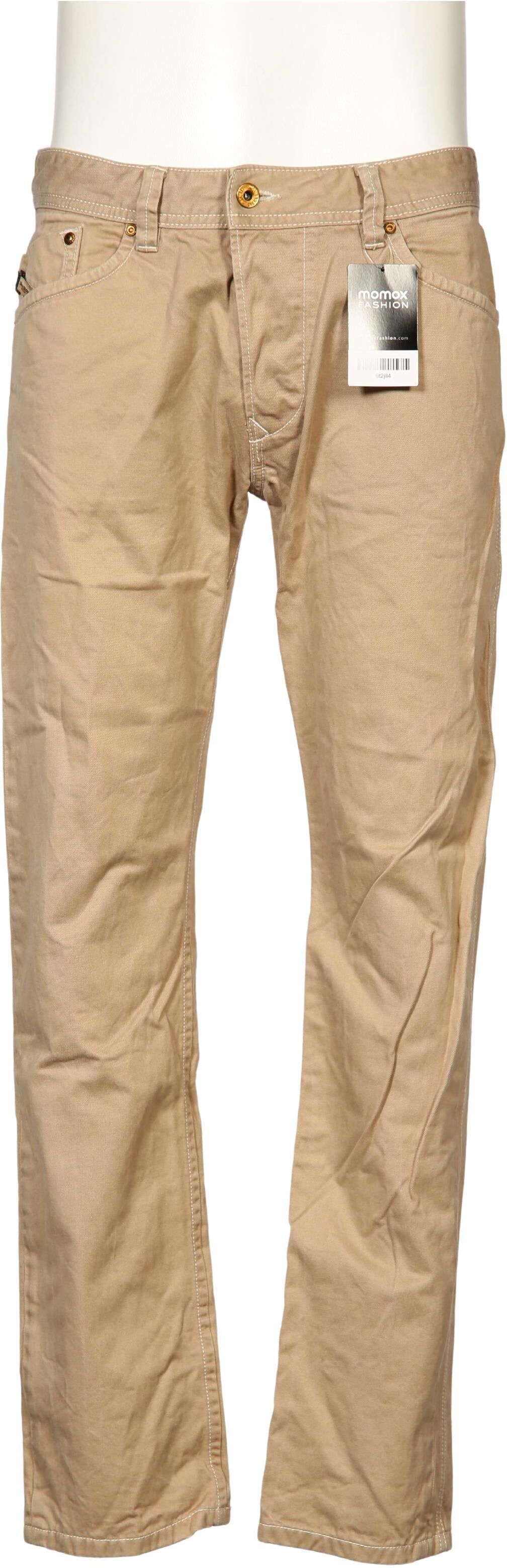 Diesel Herren Jeans, Beige, Gr. W33, Baumwolle - Second Hand