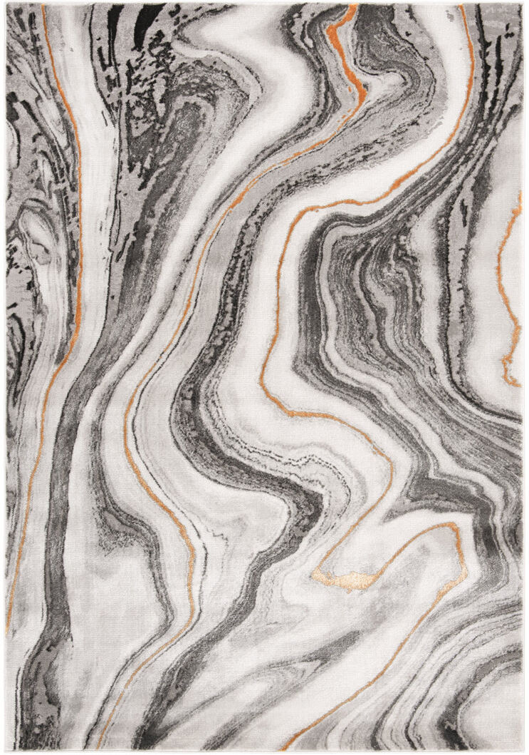 Fairmont Park Aaralyn Abstract Area Rug Gray Rectangle 160 x 229 cm