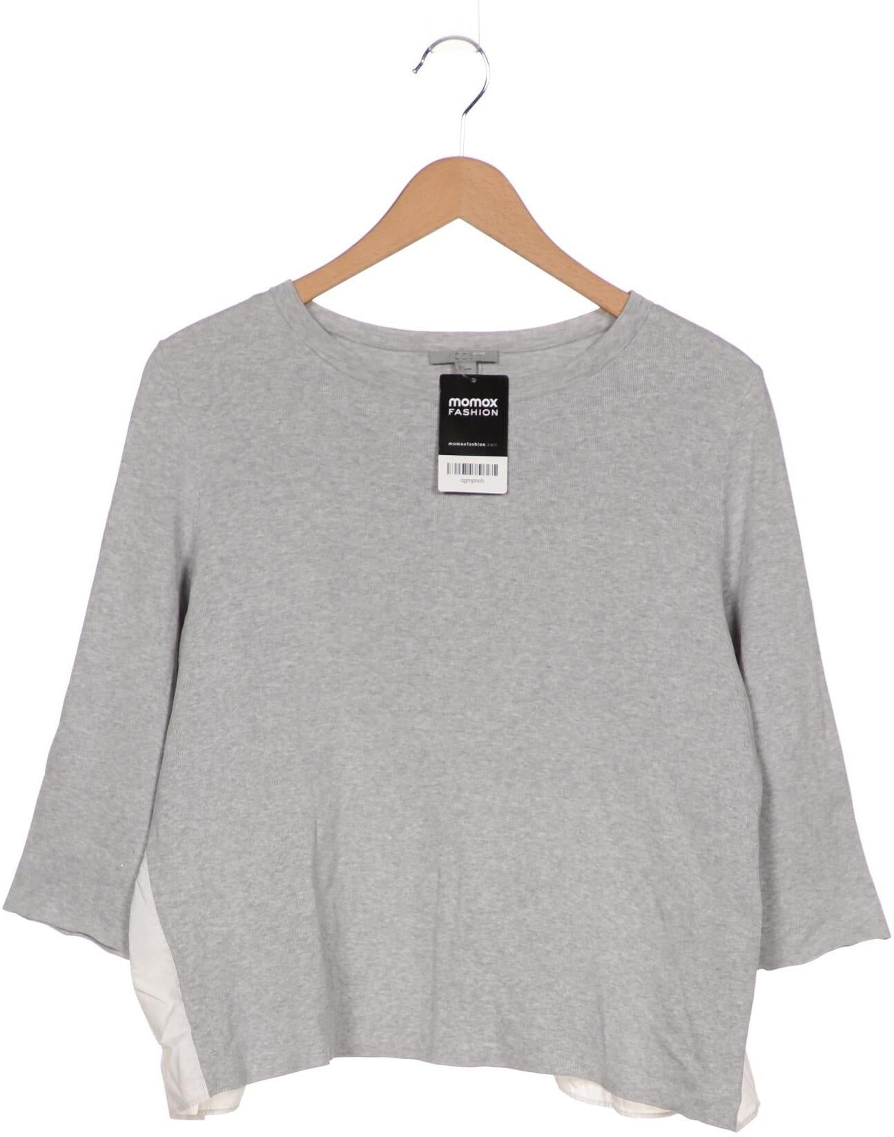 COS Damen Pullover, Grau, Gr. S, Baumwolle - Second Hand