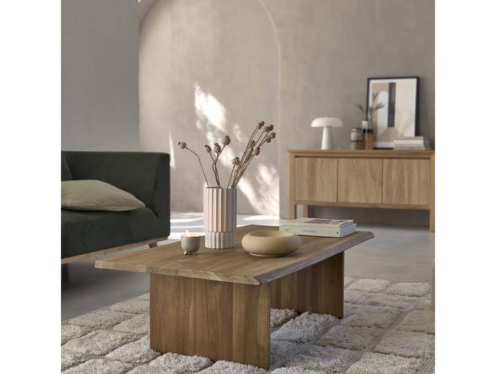 Table basse en teck massif
