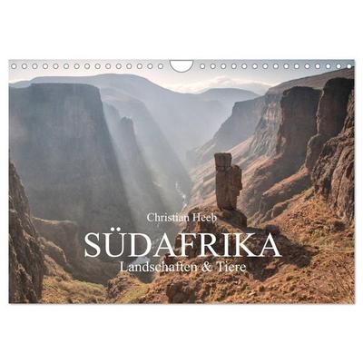 Südafrika / Landschaften & Tiere / Christian Heeb (Wandkalender 2027 DIN A4 quer), CALVENDO Monatskalender