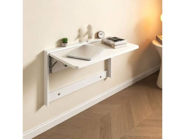 An der Wand montierter, klappbarer Esstisch mit 90-Grad-Klappmechanismus For Zuhause, Büro, Küche, Waschküche(A,59*39cm)