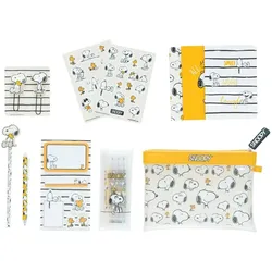 Snoopy - 15dílná Set Schul- Bedarf