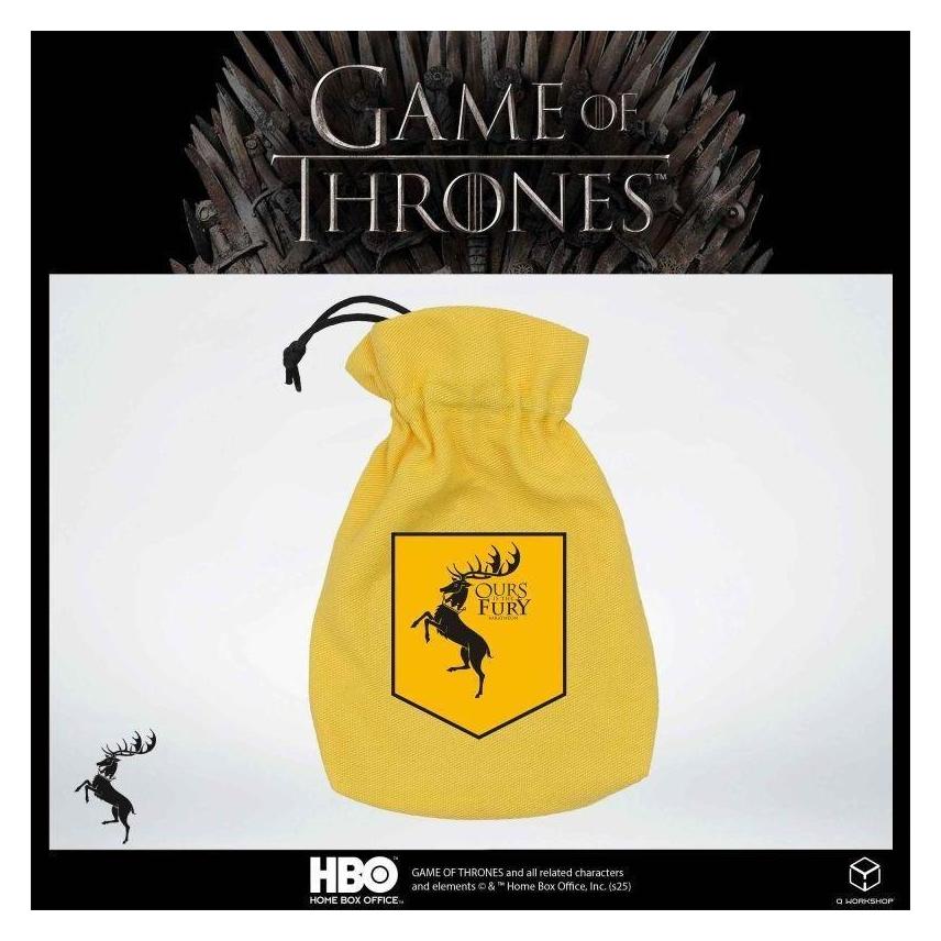Q Workshop Game of Thrones. Baratheon Dice Pouch (5907699498222-5907699498222)