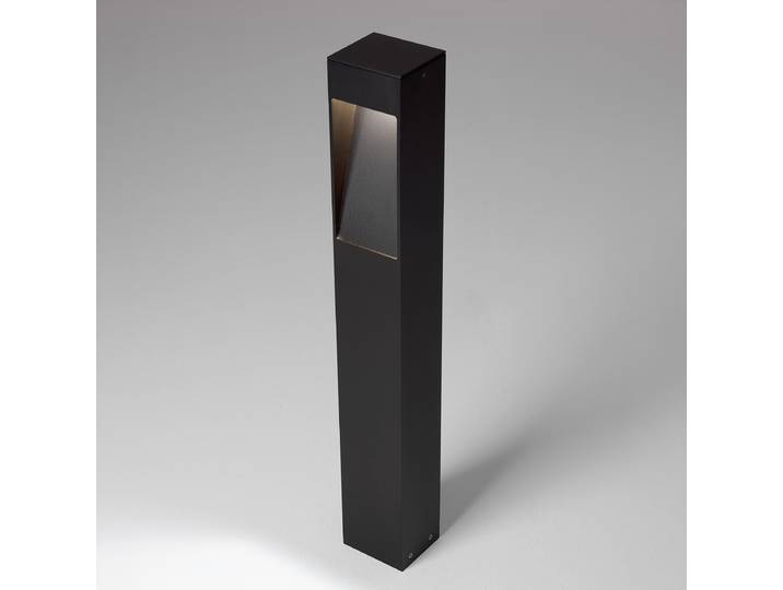 LED-Wegeleuchte 60cm Schwarz/Schwarz