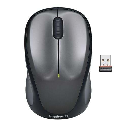 Logitech M235 Draadloze Muis - Zwart/Grijs