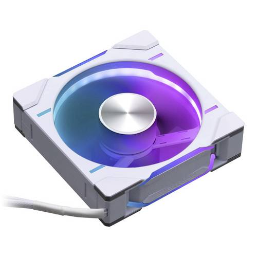 Phanteks D30 PWM Reverse Airflow D-RGB PC-Gehäuse-Lüfter Weiß (B x H x T) 120 x 120 x 30mm