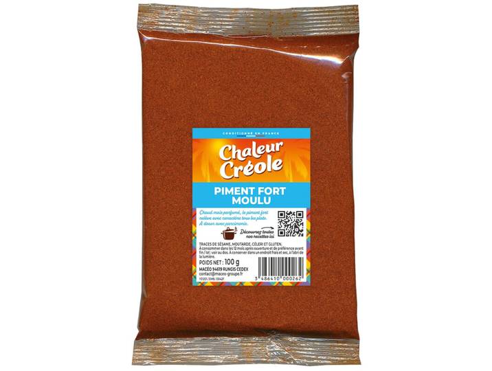CHALEUR CREOLE Piment fort moulu 100g