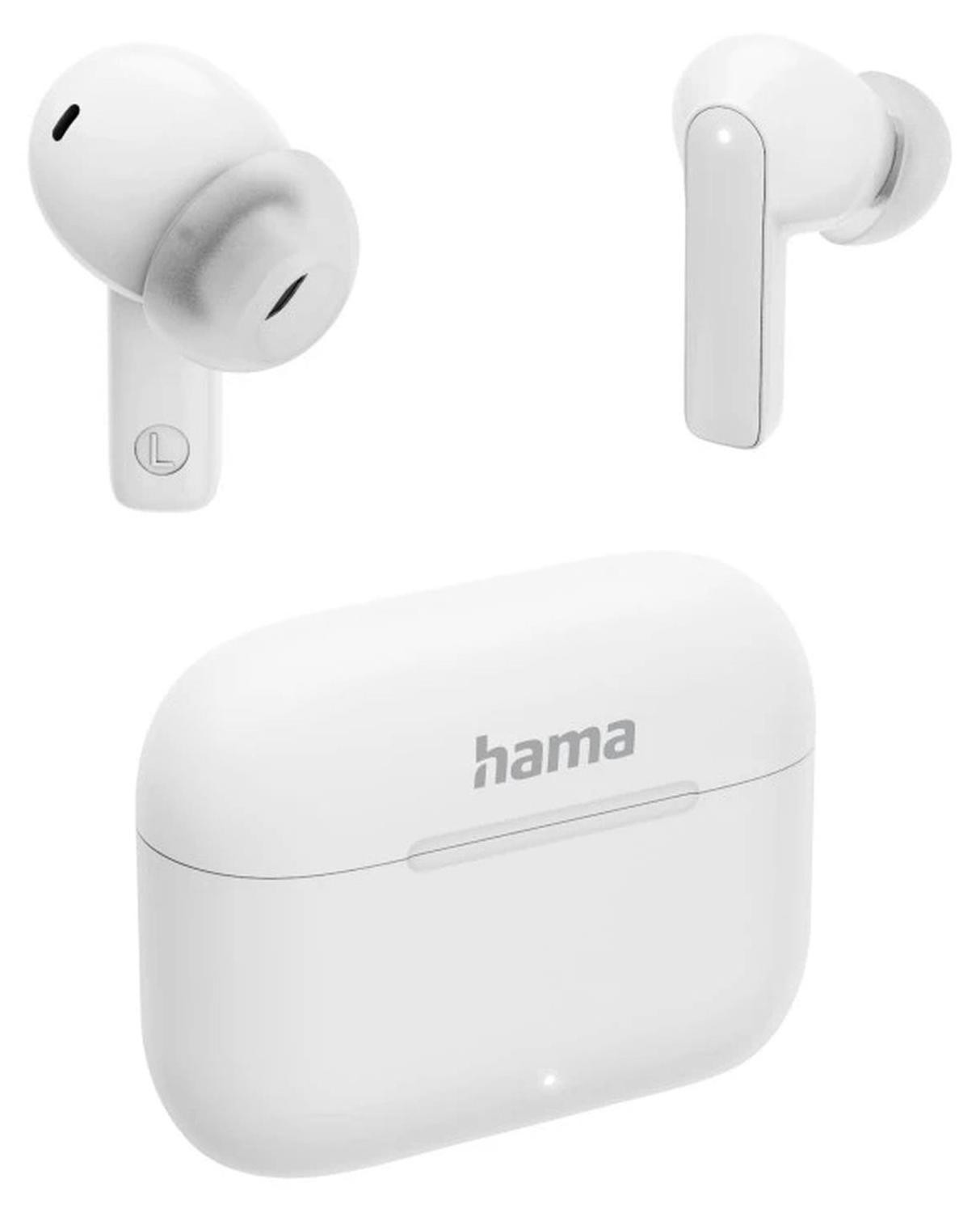 Hama Passion Clear II True Wireless Stereo TWS hoofdtelefoon met microfoon, wit