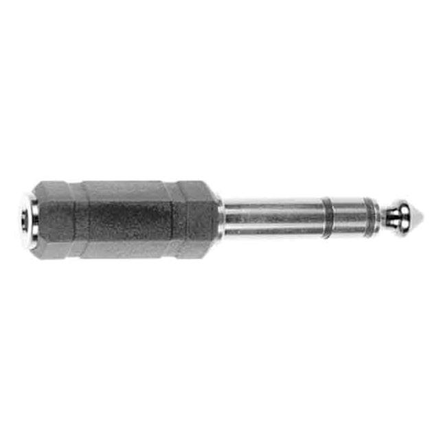 E+P GS 33 6.35mm Stereo (M) 3.5mm Stereo (F) Schwarz Kabelschnittstellen-/adapter (Winkeladapter) (GS 33)
