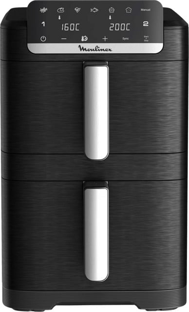 Moulinex Easy Fry Crispy Stack Dual EZ7528F0 Airfryer