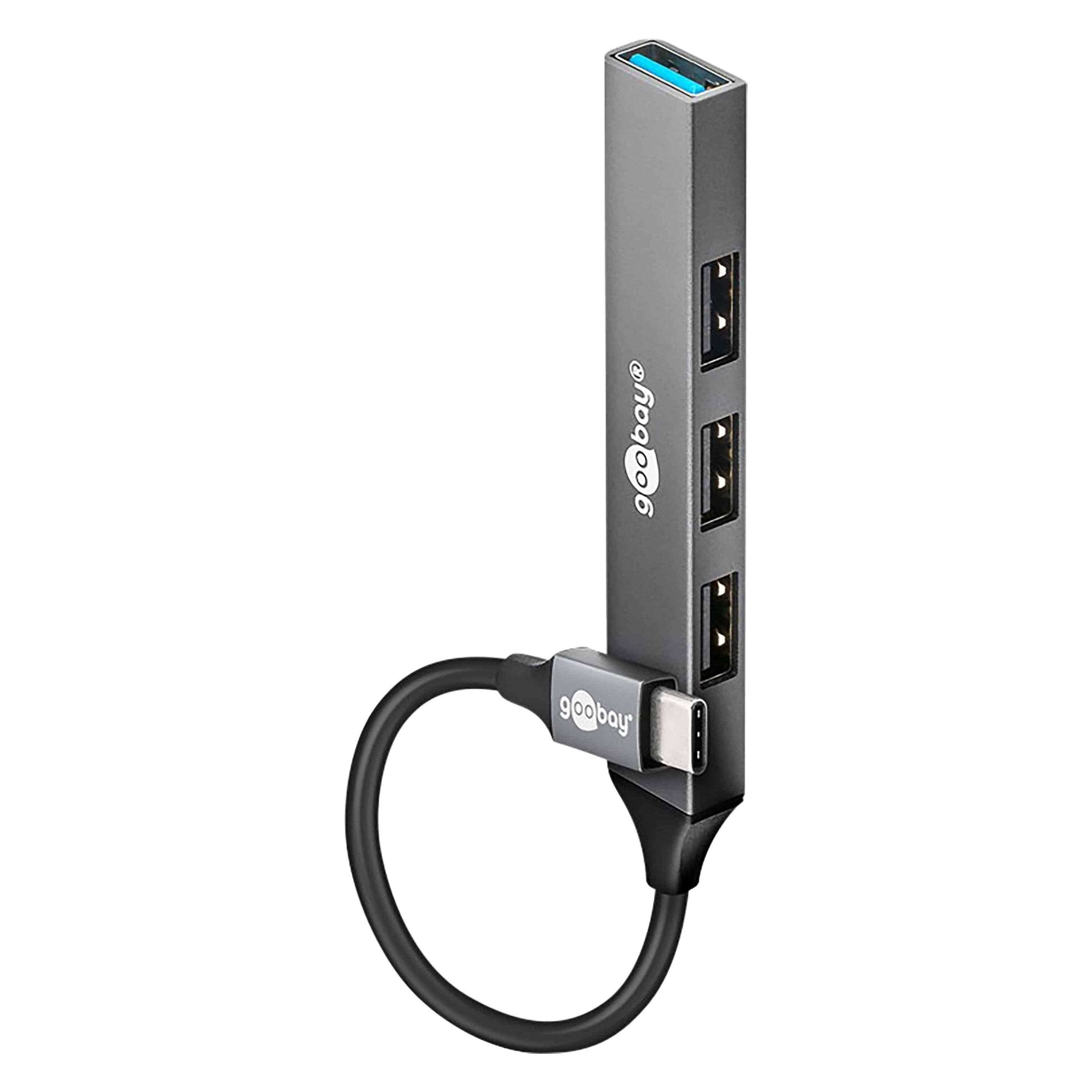 Goobay Slim (USB-C, 4 Ports) (74457)
