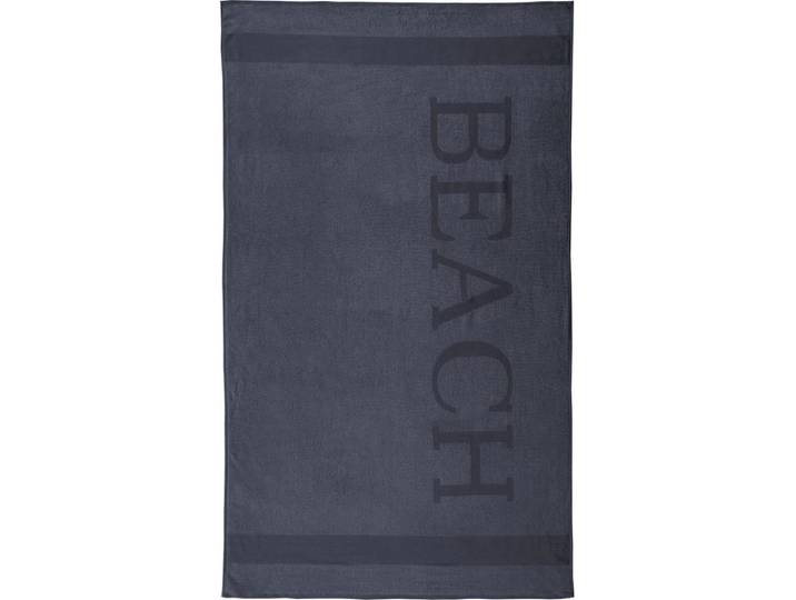 Lucca Beach Strandlaken - 100x200 - Antraciet