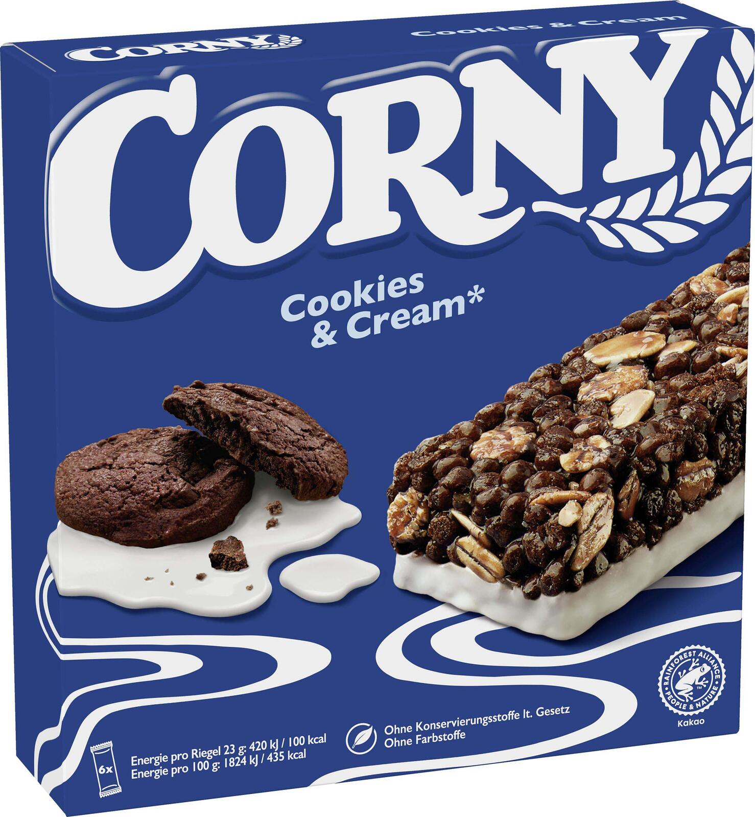 CORNY Müsliriegel Cookies & Cream 3011269