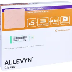 Allevyn Gentle 10x10 cm Verband 5 ST