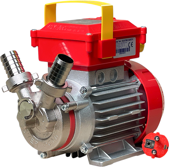 Rover Pompe Rover Novax 25 By-Pass  Elektrische Umfüllpumpe aus antioxidierender Legierung  230 V