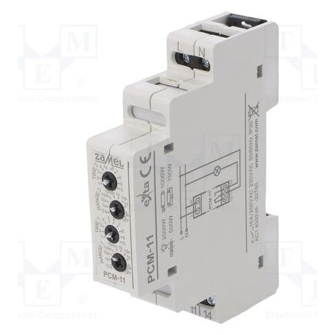 Zamel zyklisches Zeitrelais mit 2 Zeiteinstellungen 16A 230VAC PCM-11 (EXT10000262) (EXT10000262)