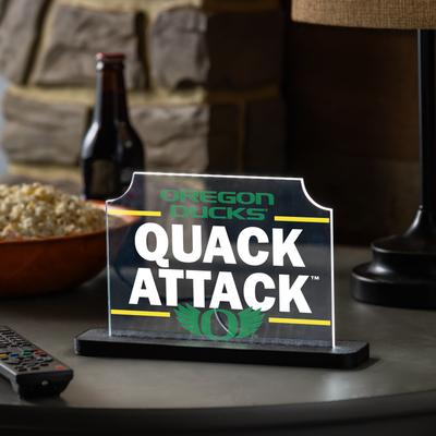 Evergreen "University of Oregon College Rectangle Desklite LED Decor - 10"""