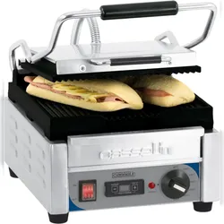 Panini Grill S - Premium - Gerillt / Gerillt mit Timer CGPRRPPT Casselin