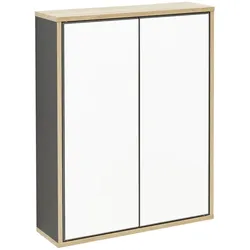 Fackelmann FINN Spiegelschrank,60x75x20,5,Anth-AsEi,2T,Push, 84631 84631