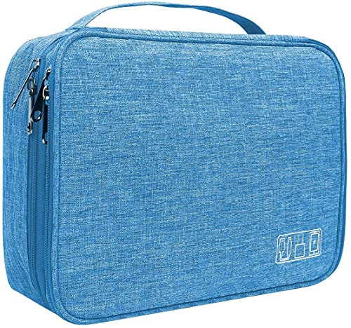 OliviaLiving Jelly Comb Elektronica Organizer, Waterdichte Opbergtas voor Kabels en Accessoires