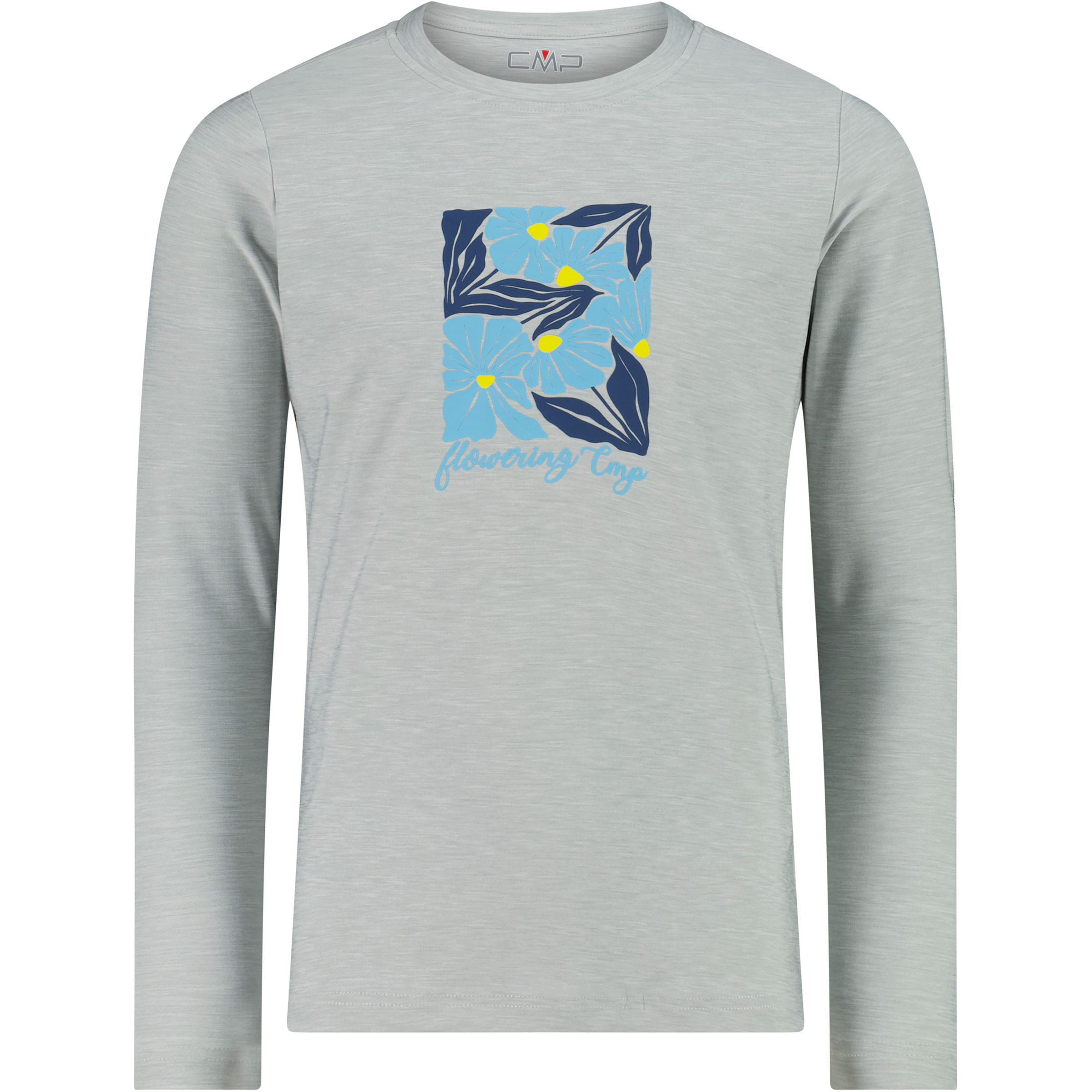 CMP Kinder Longsleeves grau Größe 116 Trekking Elastisch