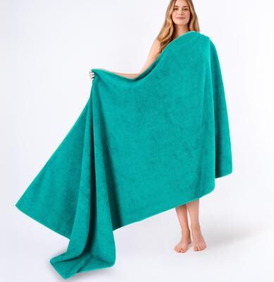 American Soft Linen 40x80 Inch Premium, Soft & Luxury 100% Ringspun Genuine Cotton Extra Large Jumbo Turkish Bath Towel
